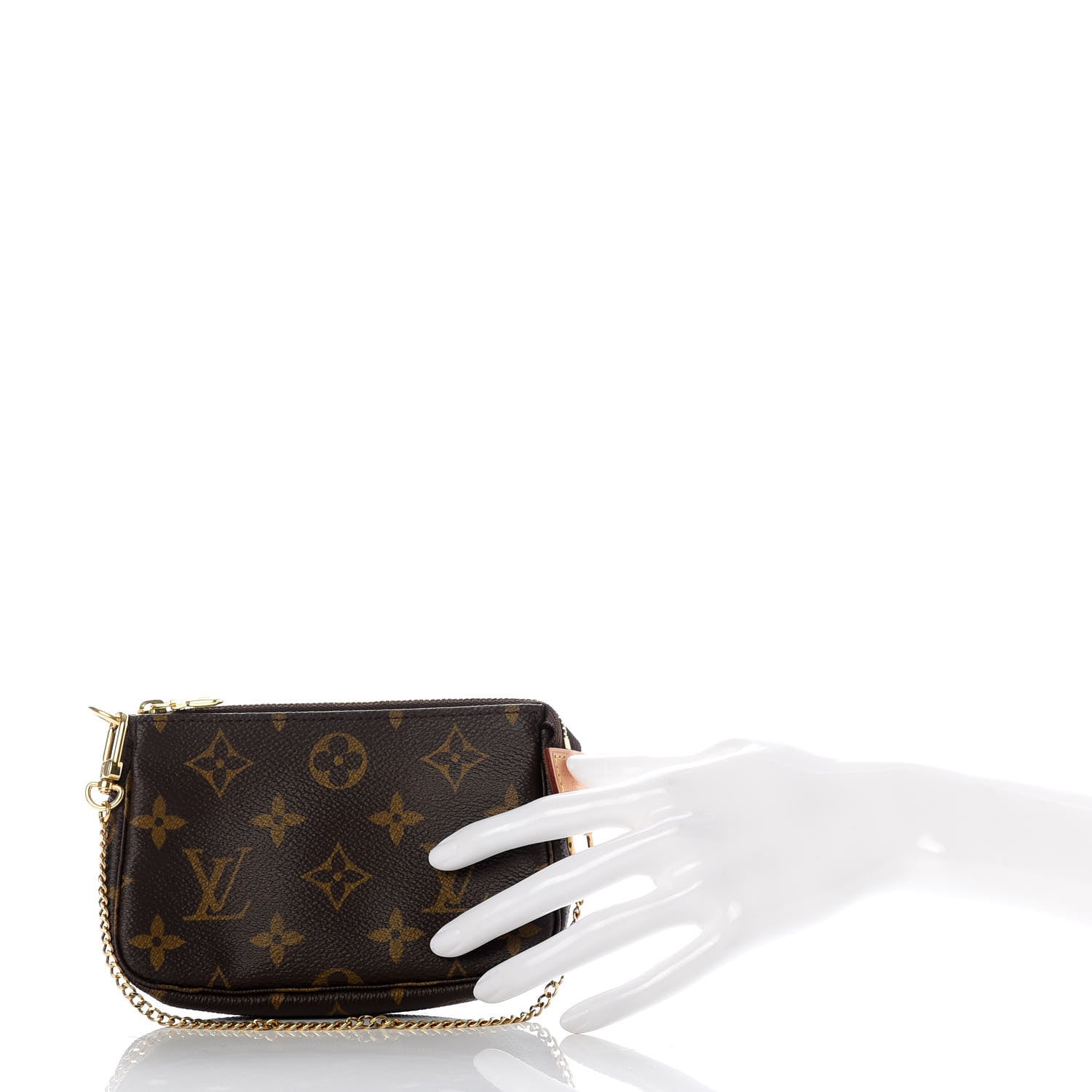Louis Vuitton Monogram Mini Pochette Accessories 2 of 8