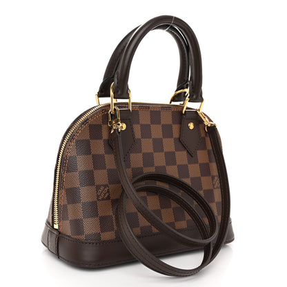 Louis Vuitton Damier Ebene Alma BB 3 of 10