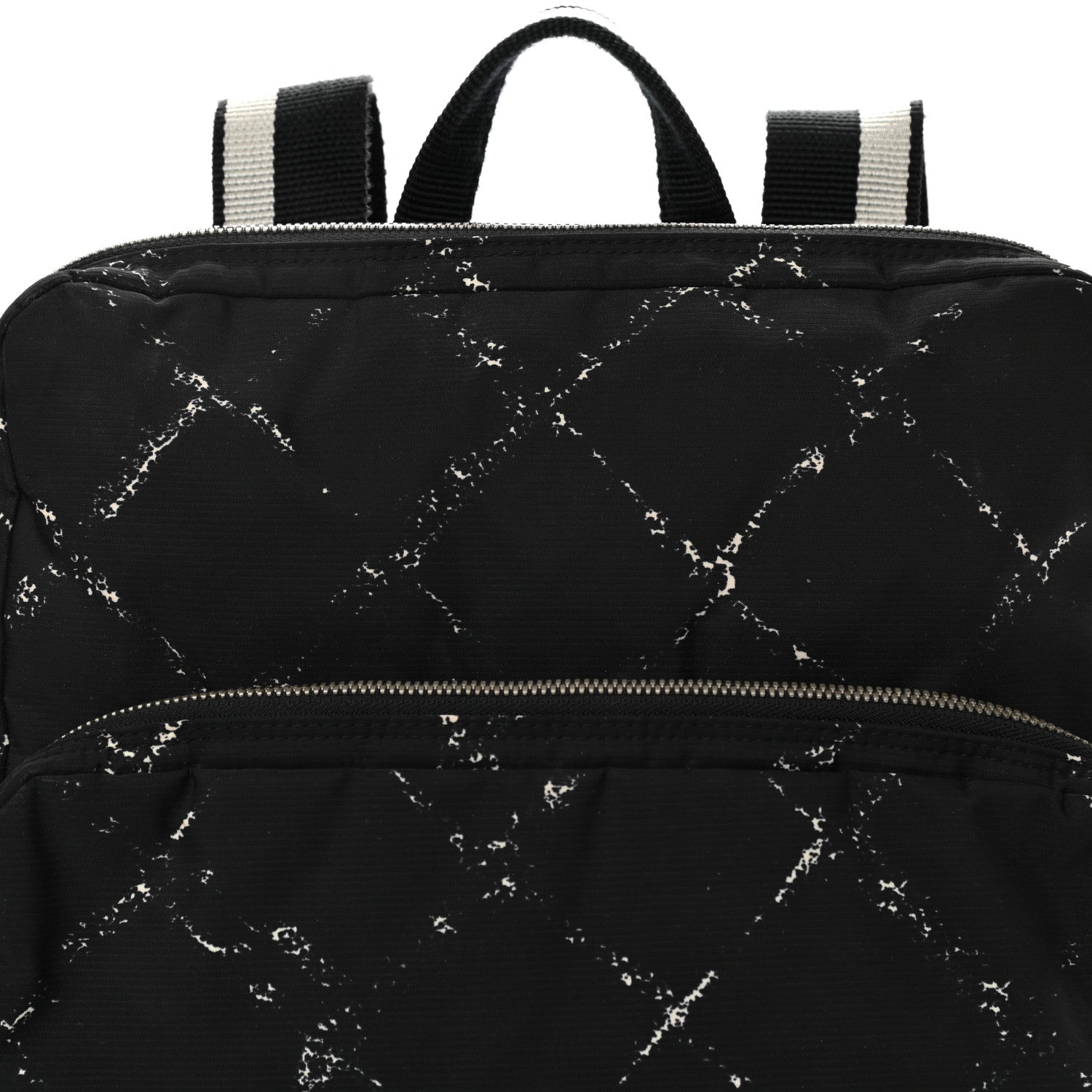 Chanel Nylon Travel Backpack Black 10 of 13