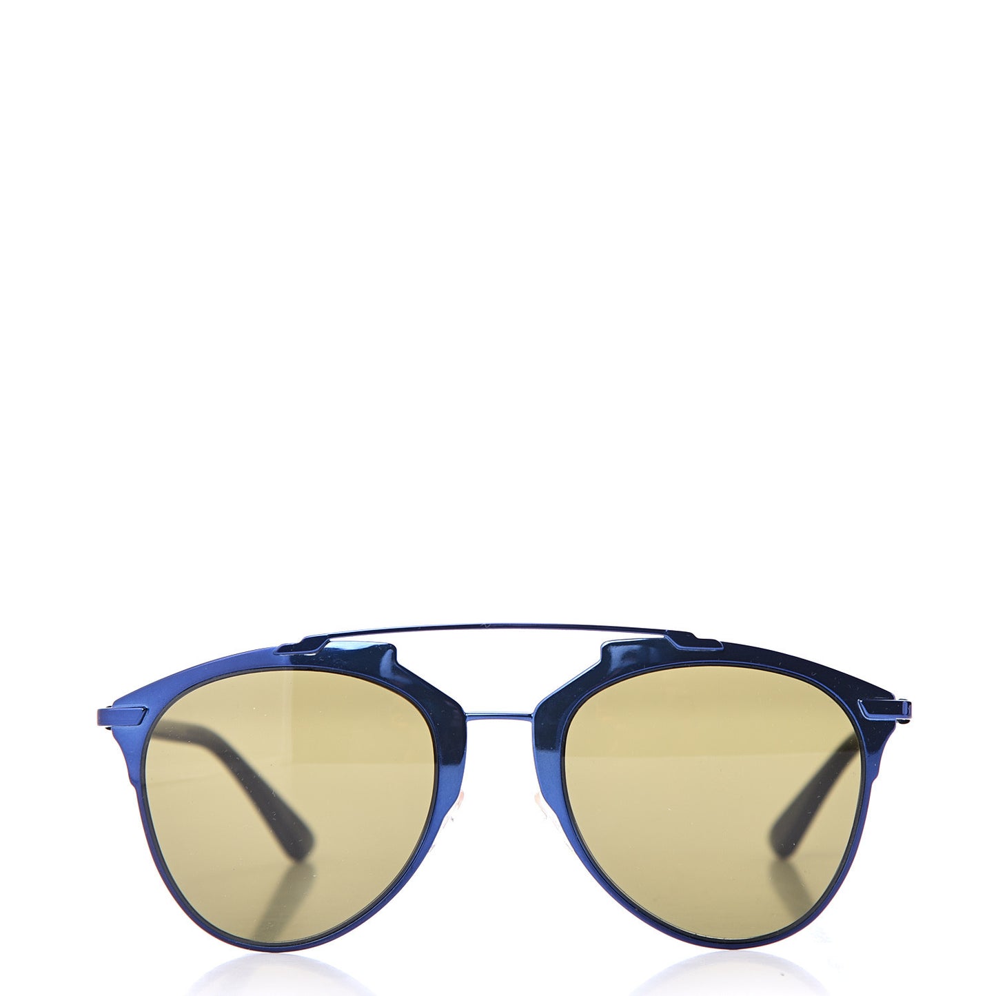 Reflected Sunglasses Blue Black