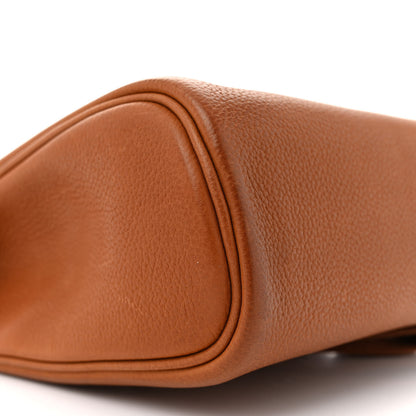 Hermes Natural Barenia Faubourg Hac A Dos PM Backpack Fauve 9 of 14