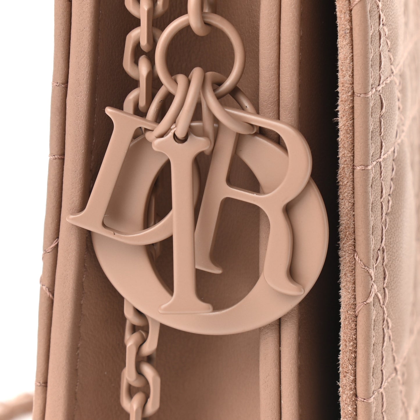 Ultra Matte Calfskin Cannage Lady Dior Clutch Fard