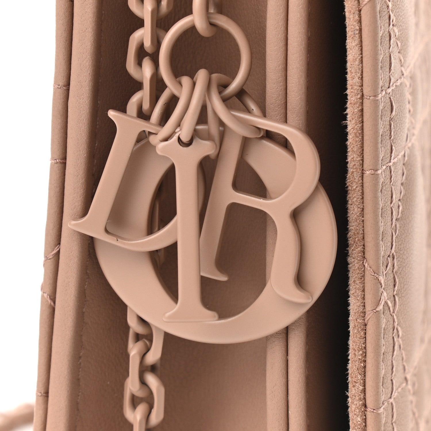 Christian Dior Ultra Matte Calfskin Cannage Lady Dior Clutch Fard 10 of 10