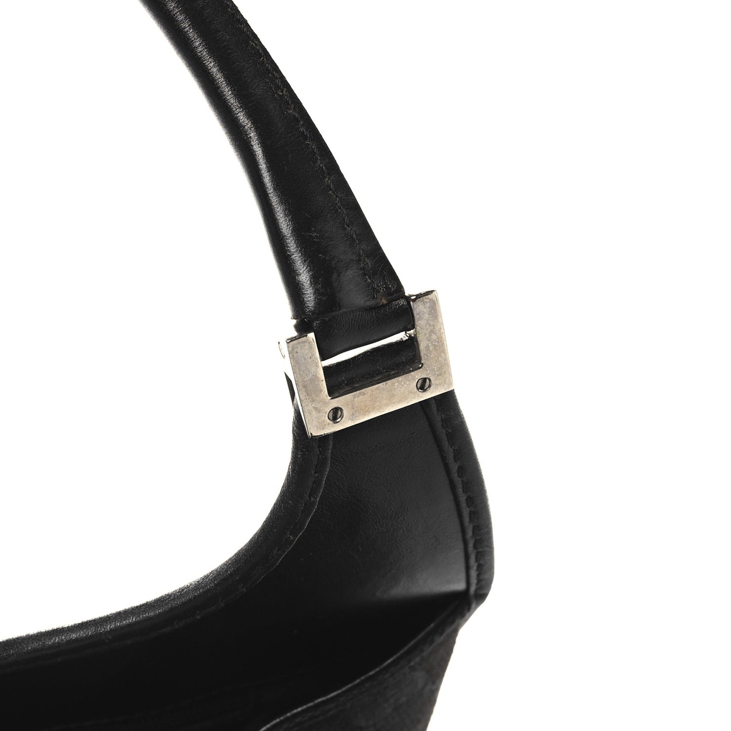 Monogram Small Bardot Black