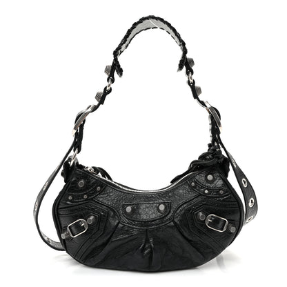 Balenciaga Agneau Arena Le Cagole Shoulder Bag XS Black 1 of 11