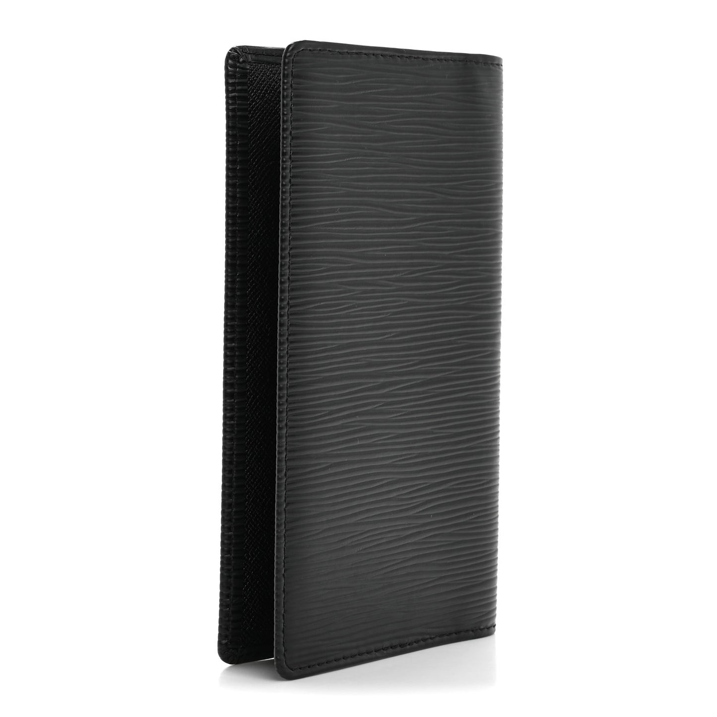 Epi Checkbook Organizer Wallet Black