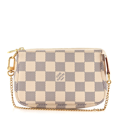 Louis Vuitton Damier Azur Mini Pochette Accessories 1 of 11