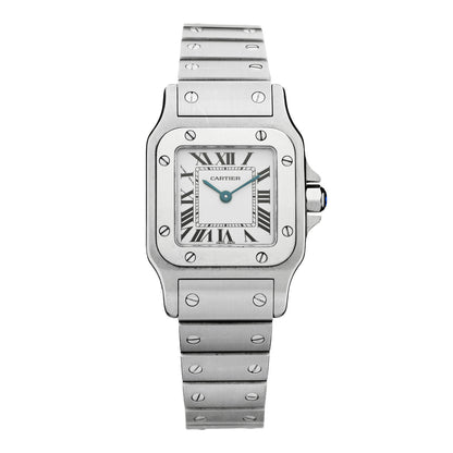 Cartier Stainless Steel 24mm Santos de Cartier Galbee Quartz Watch 1 of 4