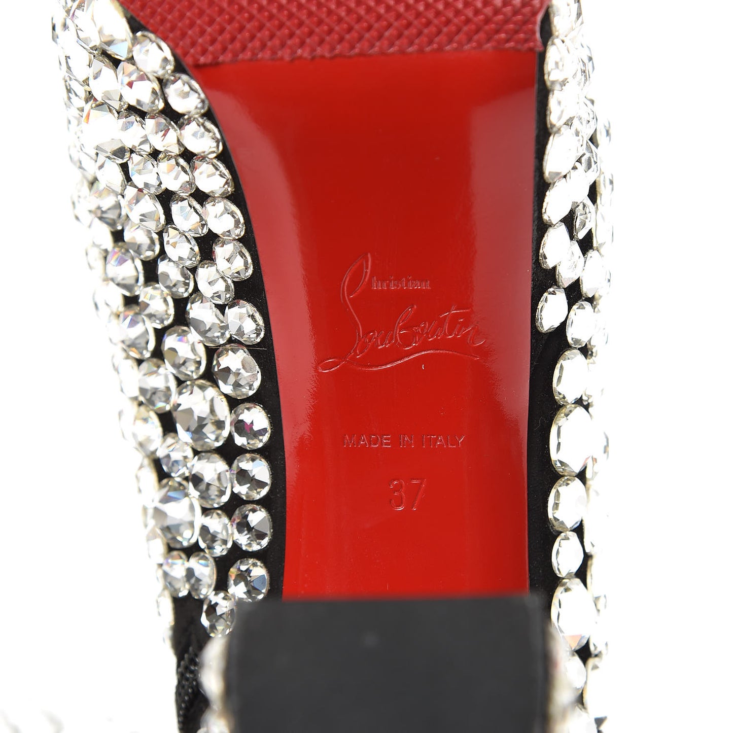 Veau Velours Strass Roxxxy 110 Ankle Boots 37 Crystal