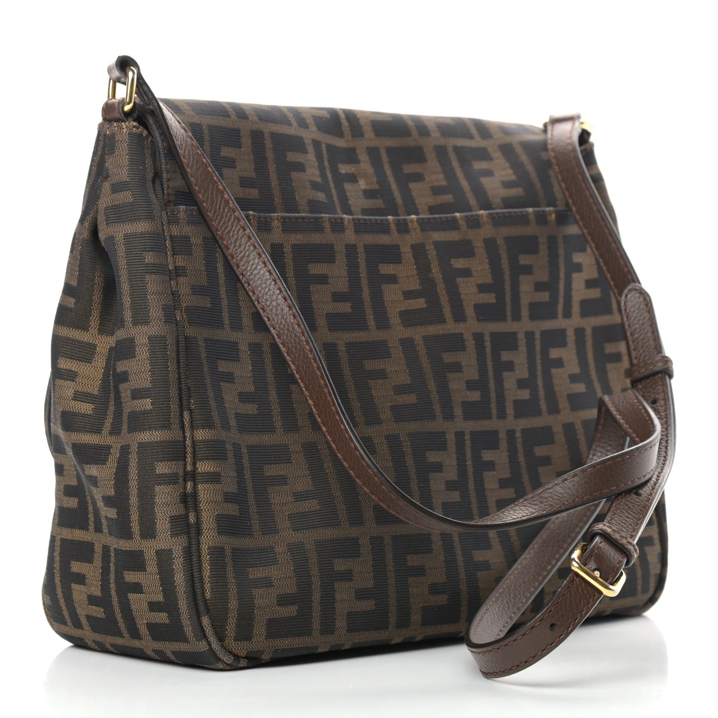Zucca Vitello Artic Messenger Bag Tobacco Castagna