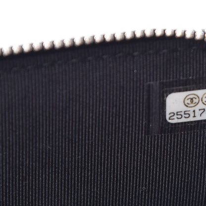 Chanel Lambskin Quilted CC Box Clutch With Chain Black 8 of 9