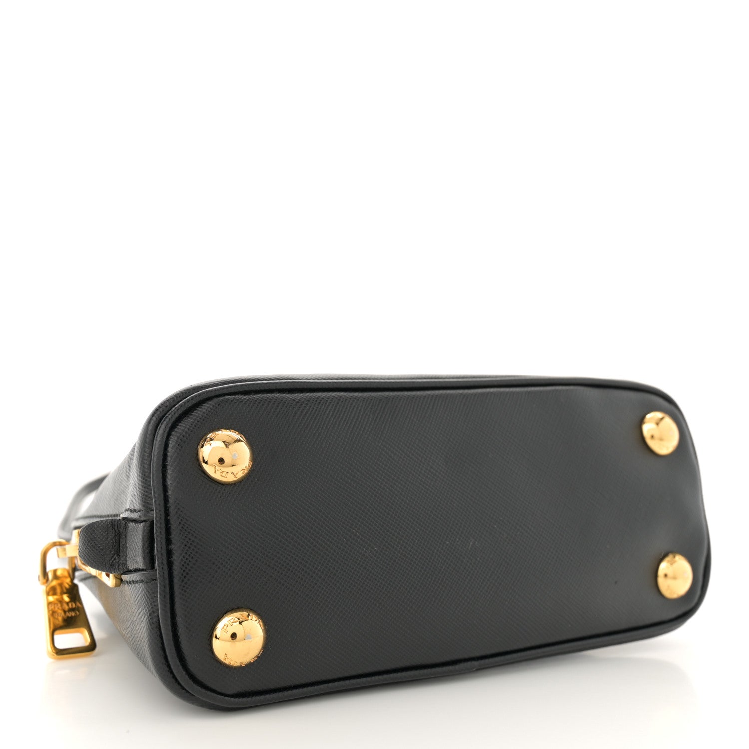 Prada Saffiano Lux Mini Promenade Tote Black 4 of 11