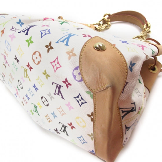 Louis Vuitton Monogram Multicolor Ursula Handbag White 5 of 11