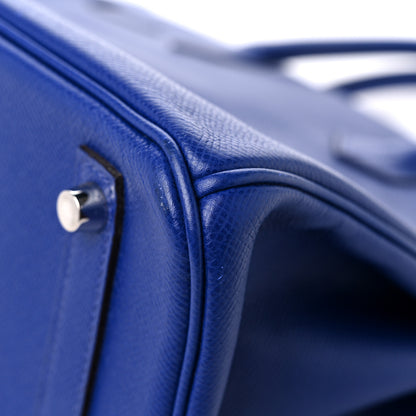 Hermes Epsom Birkin 30 Bleu Encre 11 of 14