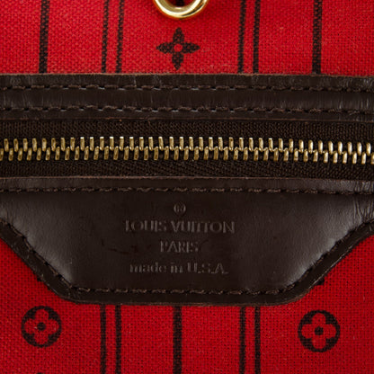 Louis Vuitton Damier Ebene Neverfull MM 6 of 13