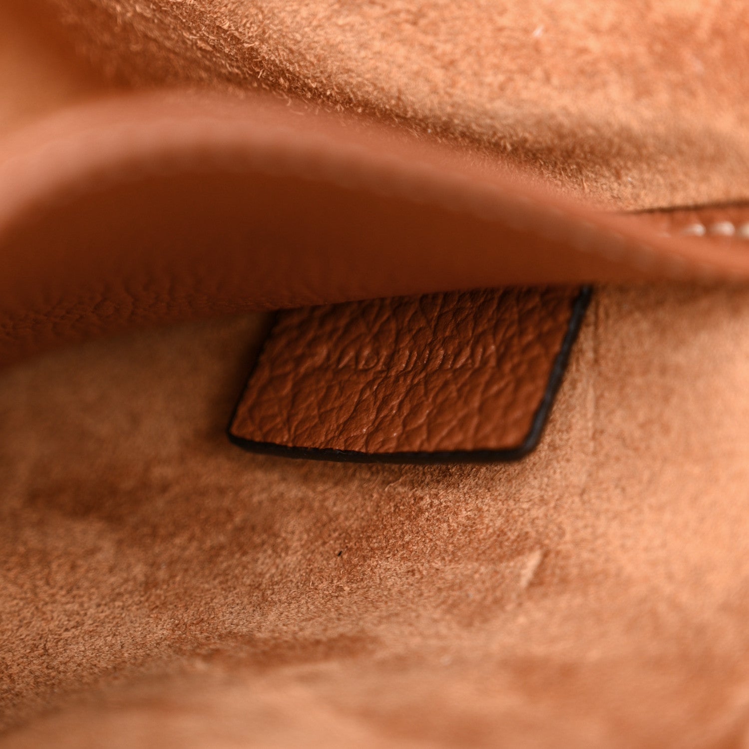 Celine Grained Calfskin Triomphe Mini Cabas Anais Tan 7 of 11