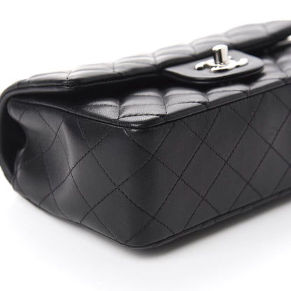 Chanel Lambskin Quilted Mini Rectangular Flap Black 6 of 11