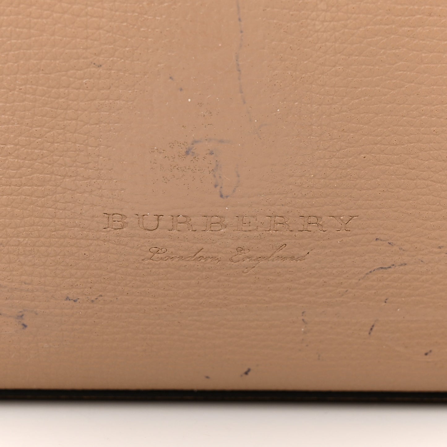 Grainy Calfskin Haymarket Check Medium Reversible Tote Camel