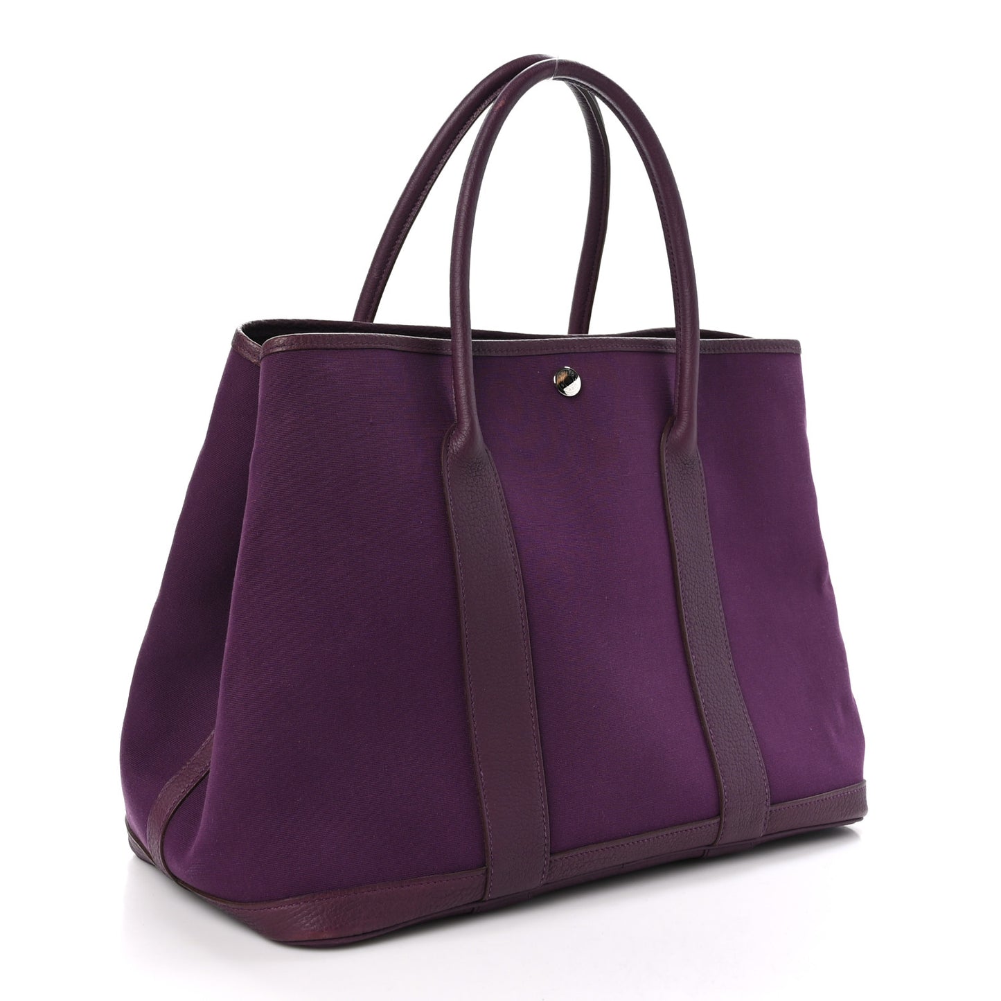 Toile Negonda Garden Party Tote 36 MM Cassis