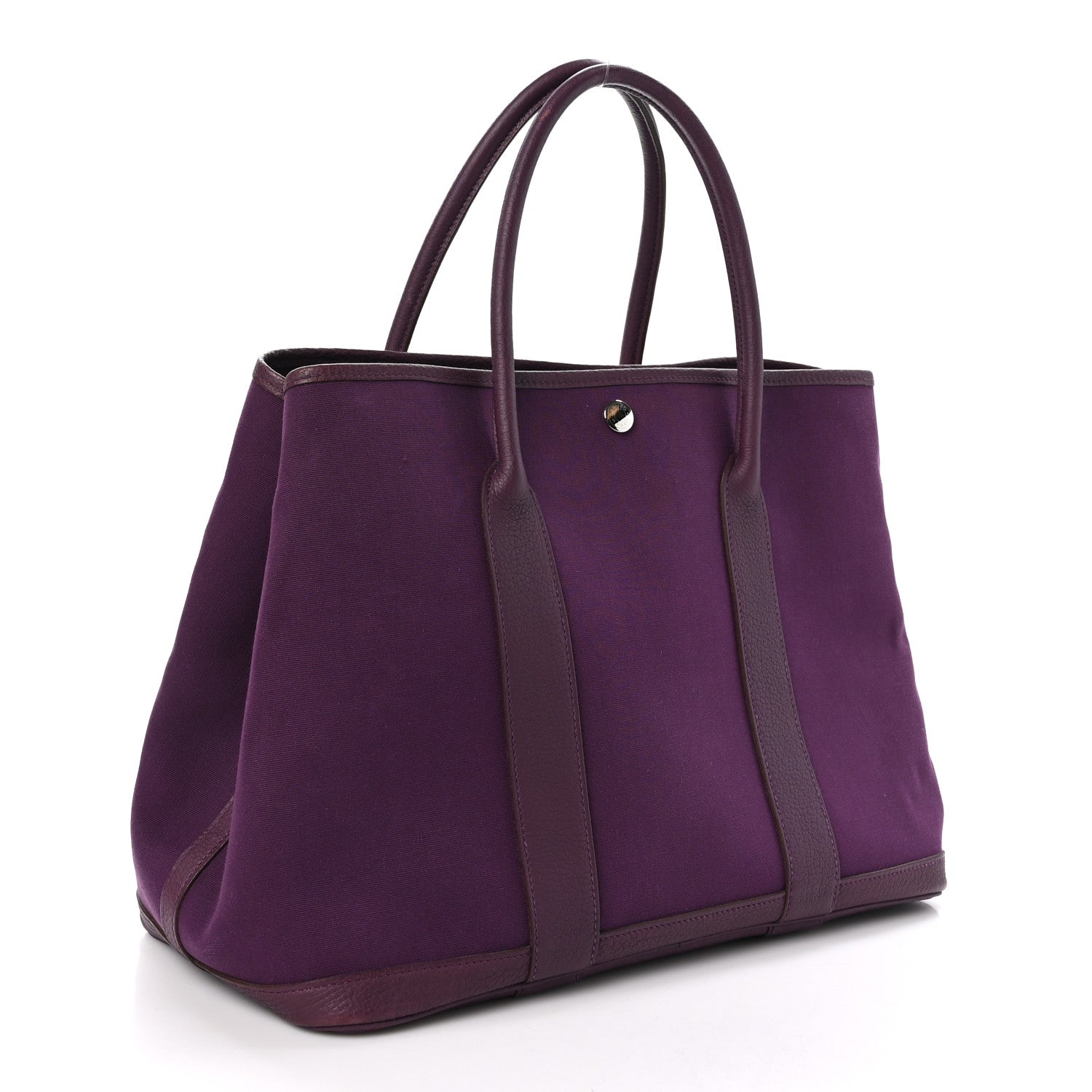 Hermes Toile Negonda Garden Party Tote 36 MM Cassis 3 of 10