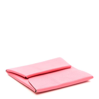 Hermes Evercolor Bastia Coin Purse Rose Azalee 4 of 7