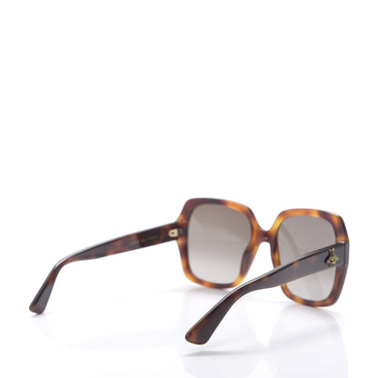 Gucci Acetate Square Frame GG0096S Sunglasses Tortoise 4 of 6