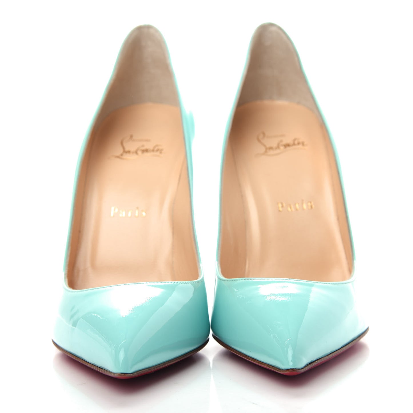 Patent Pigalle Follies 100 Pumps 40.5 Opaline