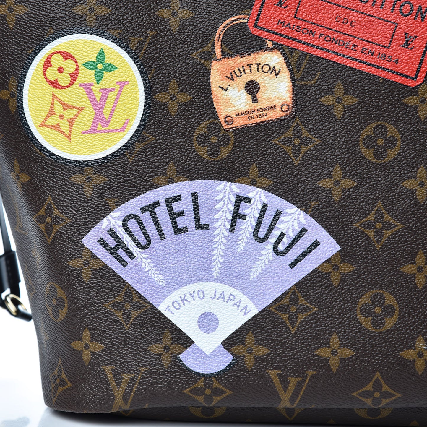 Monogram My LV World Tour Neverfull MM