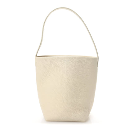 The Row Grained Calfskin Small N/S Park Tote Ivory 1 of 9