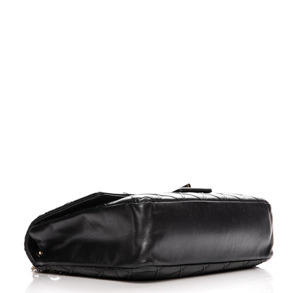 Chanel Calfskin Diamond Debossed Large Cosmos Flap Black 4 of 8