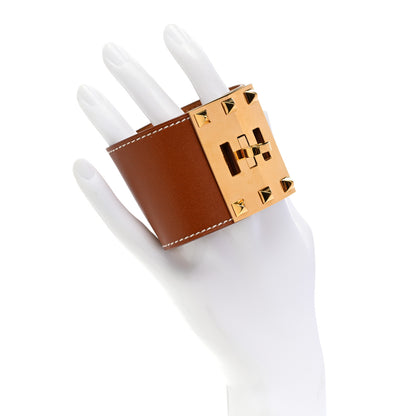 Hermes Swift Kelly Dog Extreme Bracelet S Gold 2 of 7