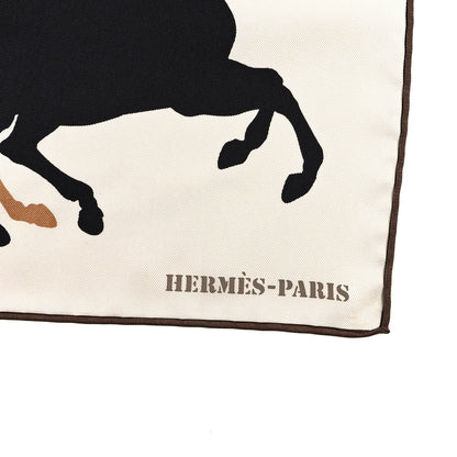 Hermes Silk Ex Libris En Camouflage Scarf 90 2 of 3