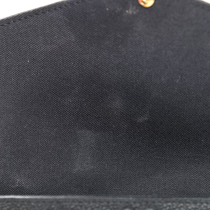 Louis Vuitton Empreinte Pochette Felicie Chain Wallet Black 11 of 12
