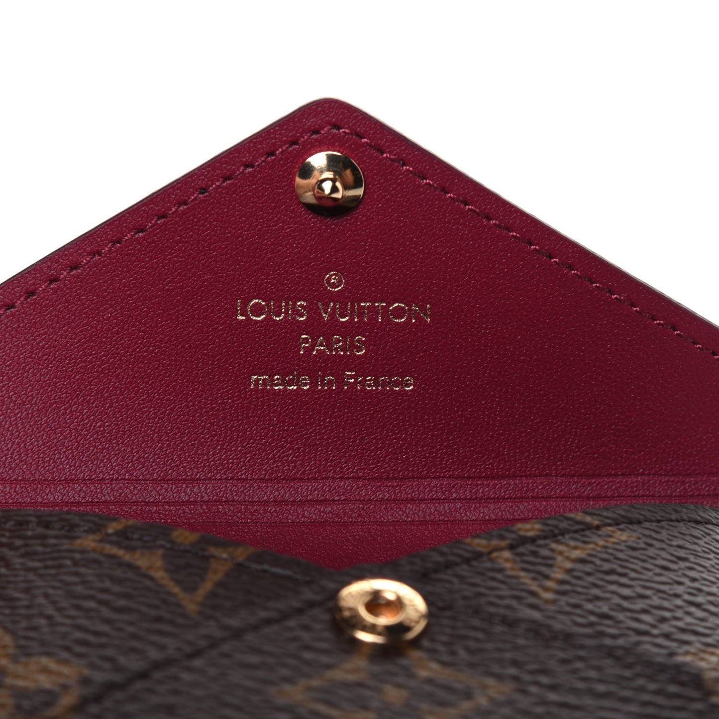 Monogram Small Kirigami Pochette Insert Fuchsia