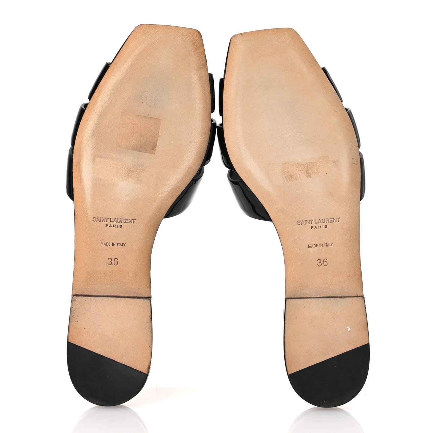 Vitello Vernice Nu Pied 05 Sandal 36 Black