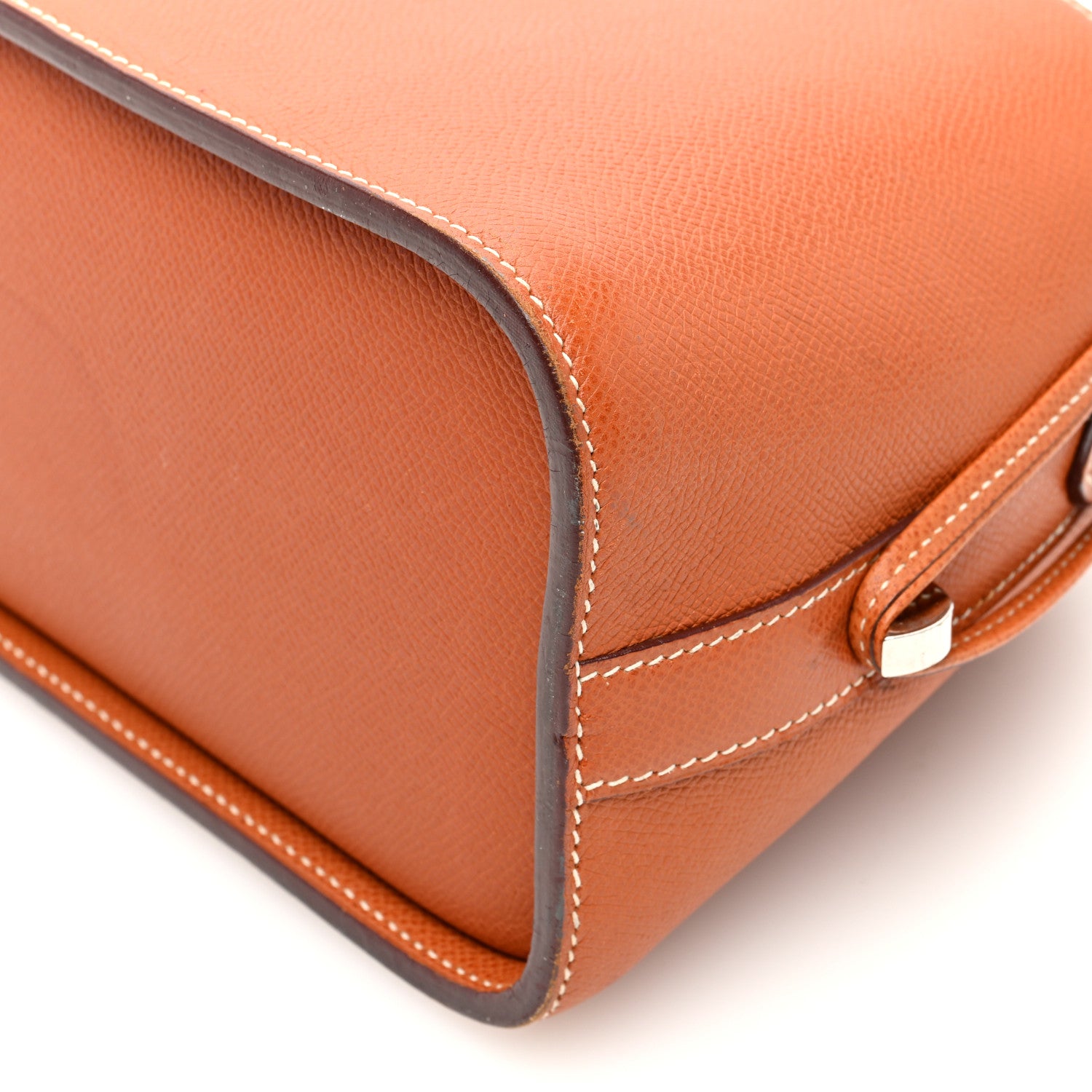 Hermes Courchevel Sac De Paris Gold 10 of 13