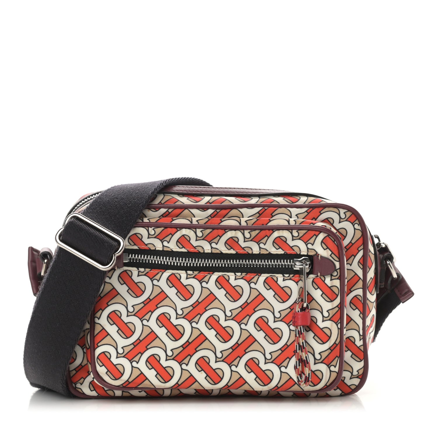 Nylon Monogram Small Camera Bag Vermillion