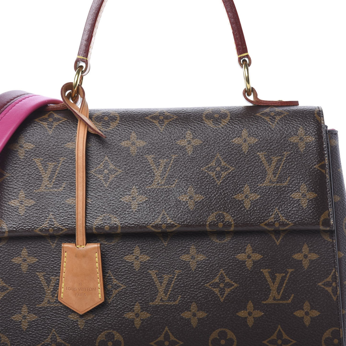 Monogram Cluny BB Bordeaux Fuchsia