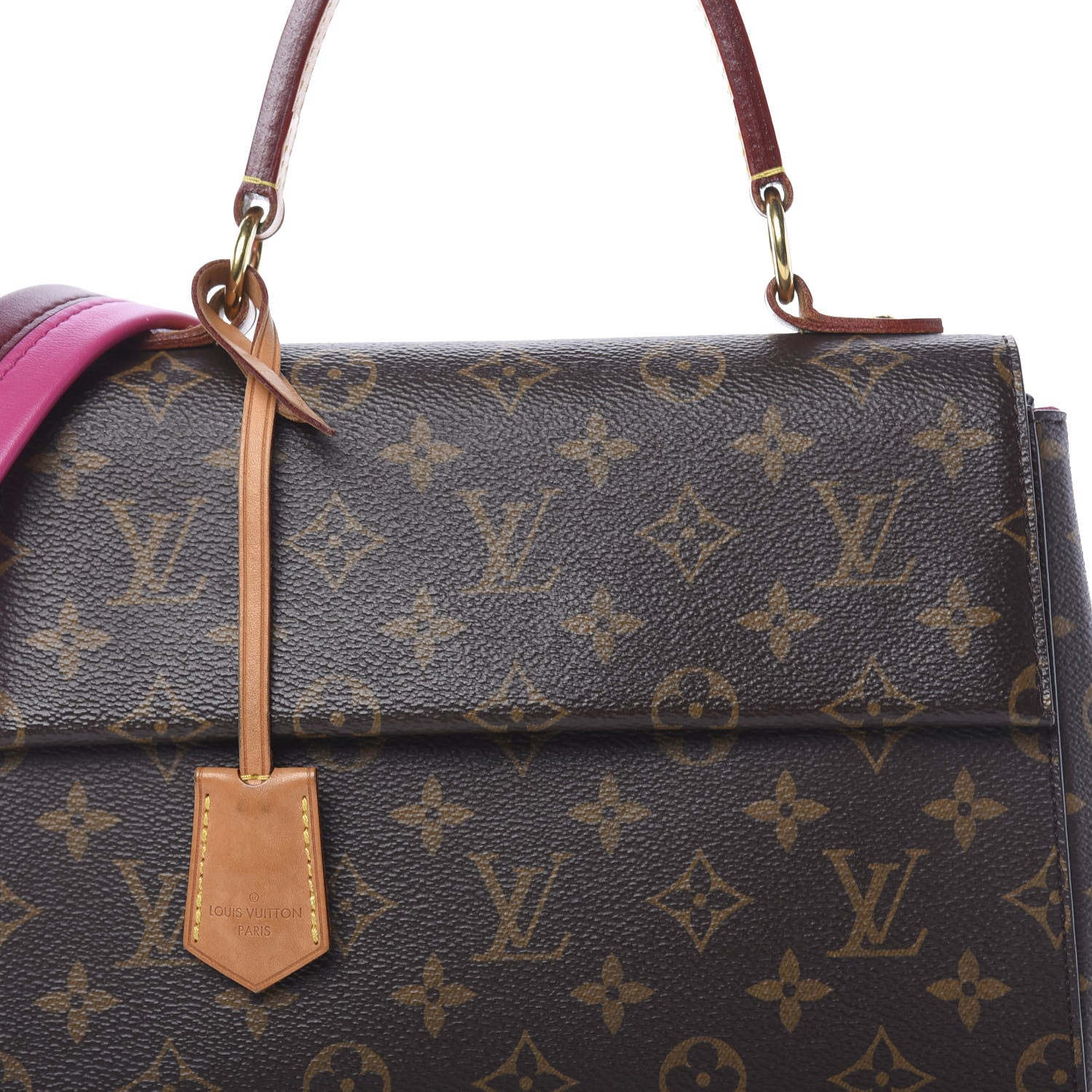 Louis Vuitton Monogram Cluny BB Bordeaux Fuchsia 11 of 11