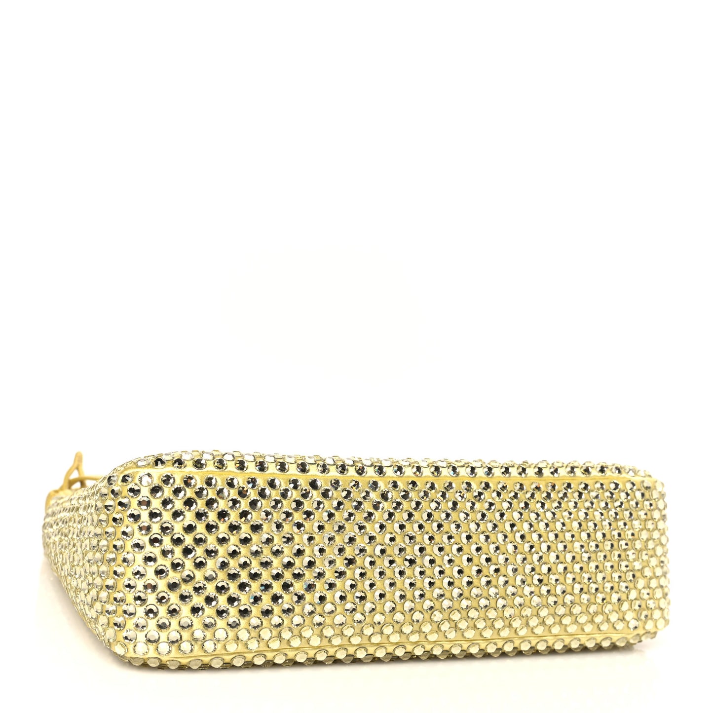 Satin Crystal Mini Re-Edition 2000 Bag Ananas