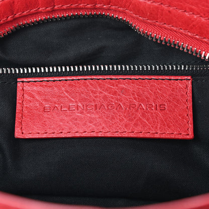 Balenciaga Agneau Giant 12 Silver Hardware Town Rouge Coquelicot 5 of 6