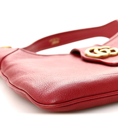 Gucci Goatskin Medium Aphrodite Shoulder Bag Hibiscus Red 9 of 10