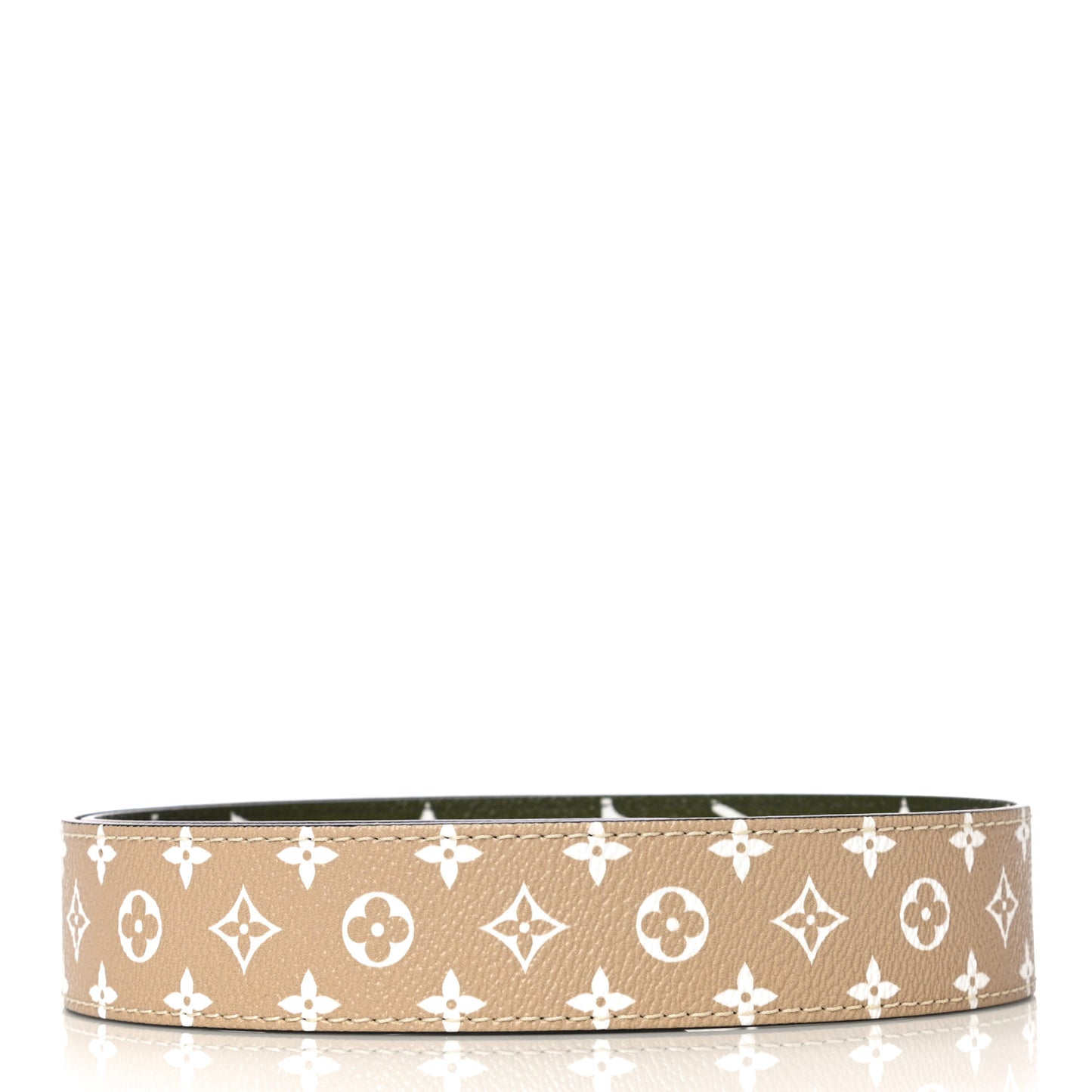 Monogram Giant Bandouliere Shoulder Strap Kaki