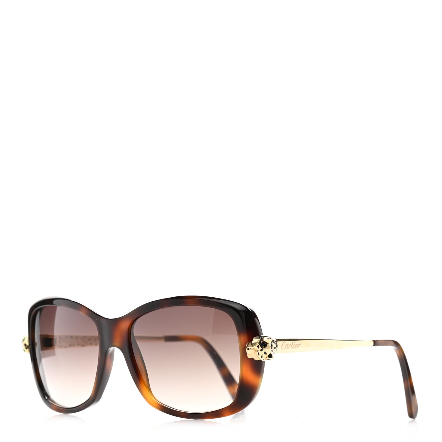 Panthere Wild De Cartier Sunglasses Brown