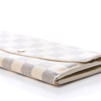 Louis Vuitton Damier Azur Emilie Wallet 10 of 14
