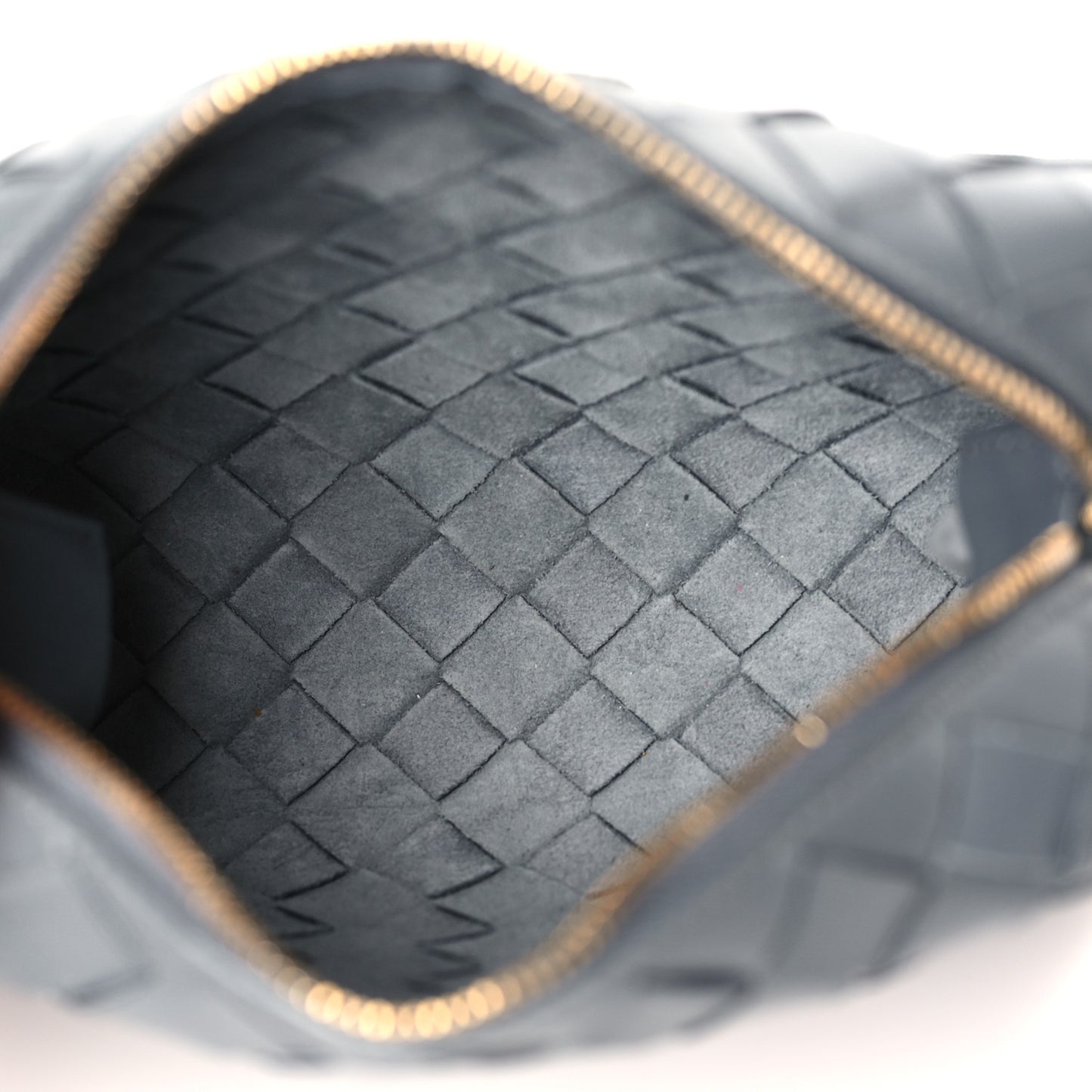 Nappa Intrecciato Mini Loop Camera Bag Thunder