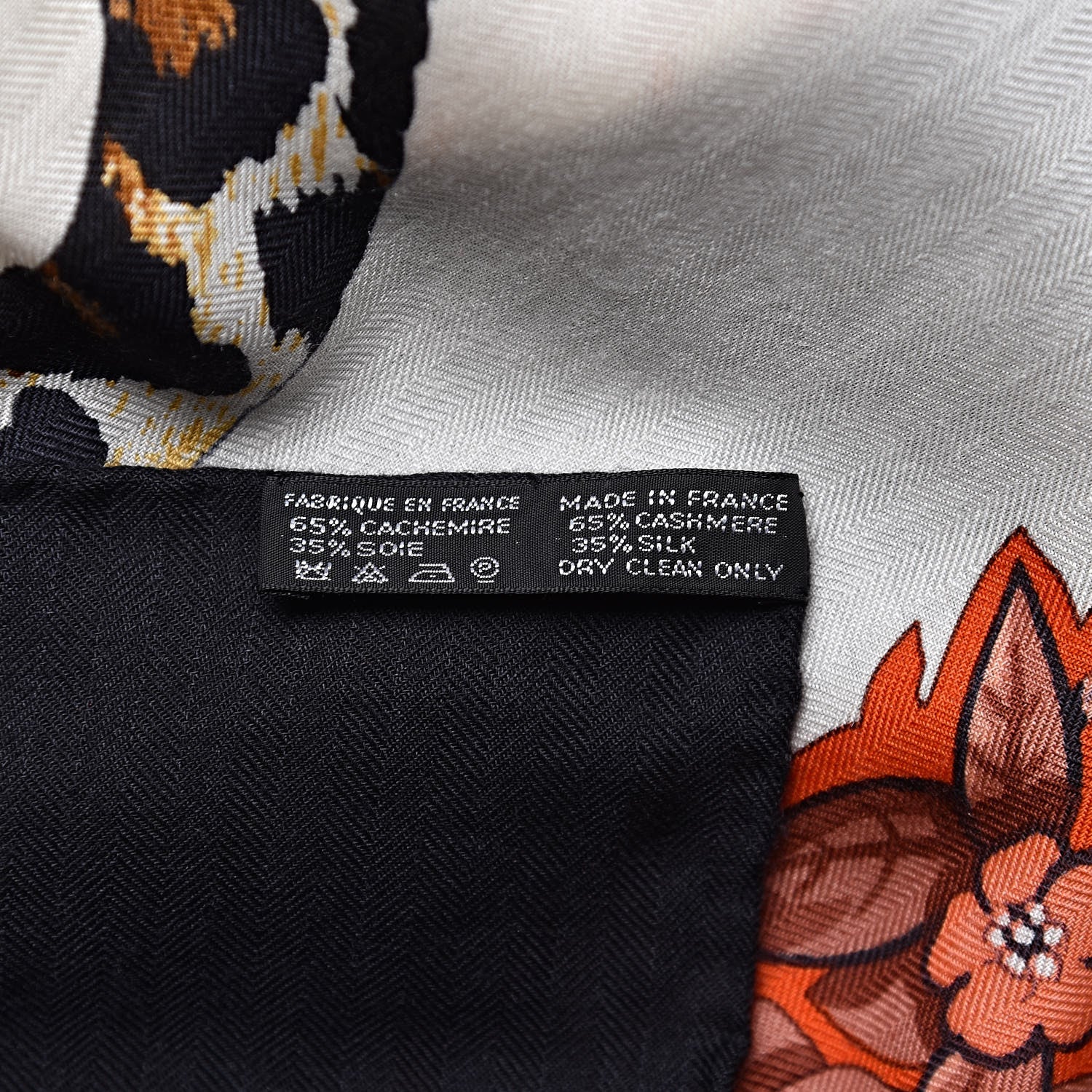 Hermes Cashmere Silk Jungle Love Shawl 140 3 of 7