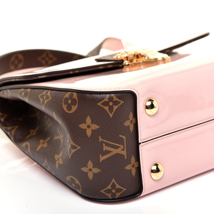 Louis Vuitton Patent Calfskin Monogram Cherrywood PM Rose Ballerine 6 of 12