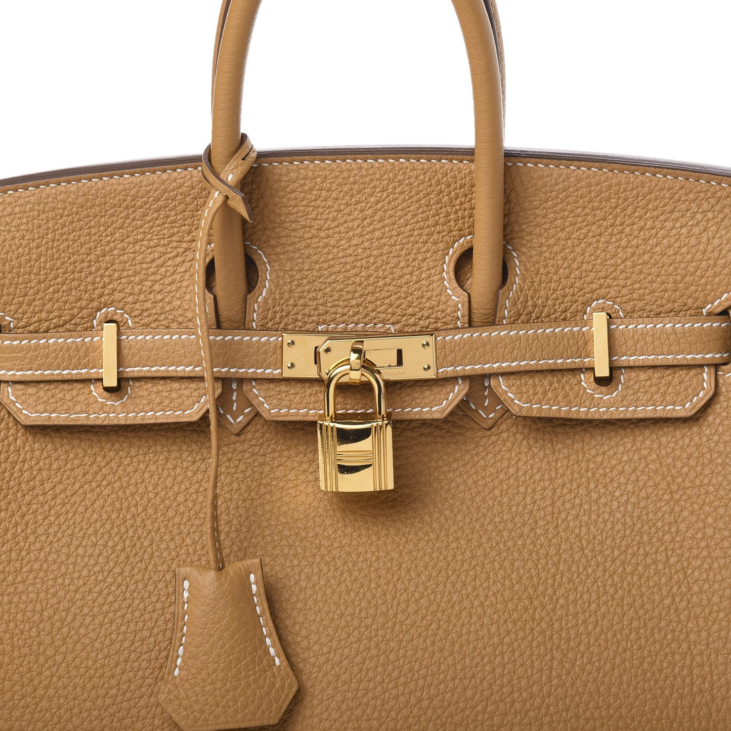 Togo Birkin 25 Natural Sable