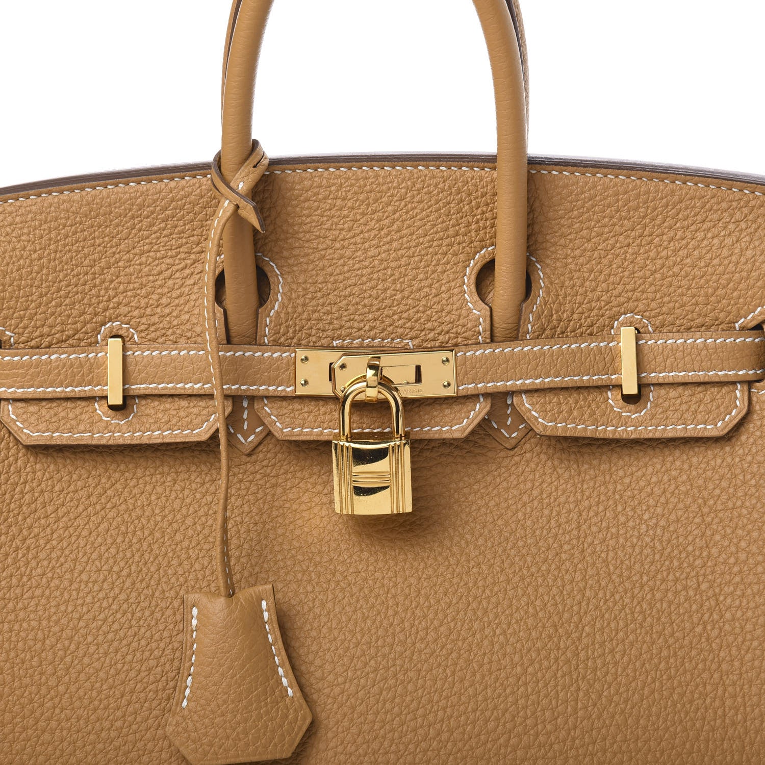 Hermes Togo Birkin 25 Natural Sable 28 of 37